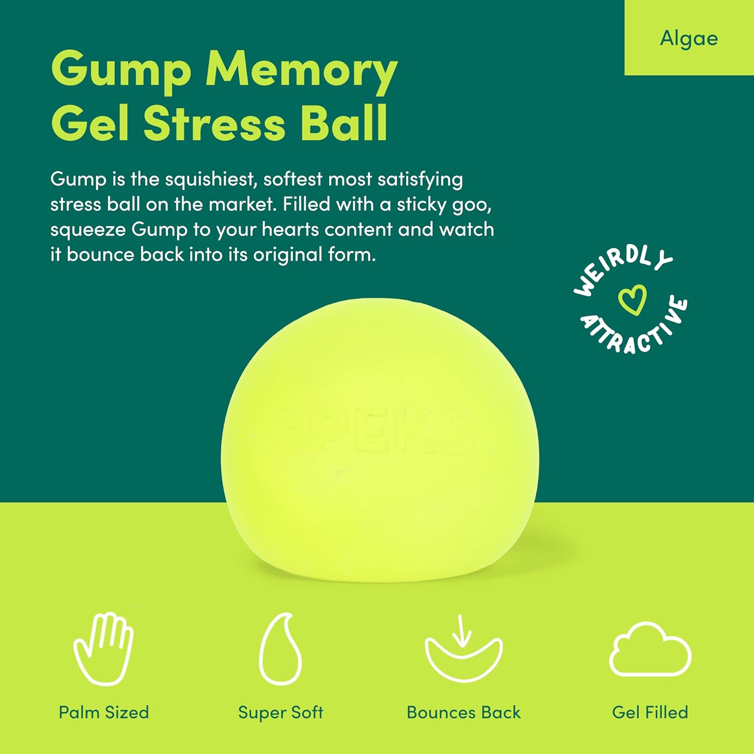SPEKS Gump Original - The Memory Gel Stress Ball